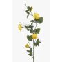 Decorative FAXLEN morning glory branch, yellow, 4ft/110cm