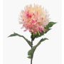 Artificial chrysanthemum SAXLER, pink-pink-white, 60cm, Ø12cm