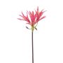 Artificial garden amaryllis XAVLER, pink, 80cm