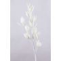 Fake sedum branch MOMOKA, white, 3ft/105cm