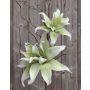 Decorative flower lily MADEA, green-white, 3ft/105cm, Ø8"-11"/20-28cm