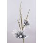 Decorative flower lily MADEA, grey, 3ft/105cm, Ø8"-12"/20-30cm