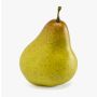 Artificial fruit Pear KAMALA, green-brown, 3.1"/8cm