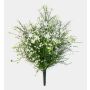 Artificial gypsophila bush JARMIN on a stem, crossdoor, cream, 45cm