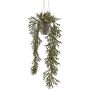 Decorative hanging antler fern, DRIHER hanging basket, decorative pot, green, 28"/70cm