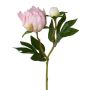 Artificial flower Peony CORENY, pink, 18"/45cm