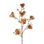 Artificial flower branch Magnolia JESTER, old gold, 3ft/105cm