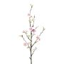 Decorative branch Quince tree blossoms SLORNE with flowers, light pink, 33"/85cm