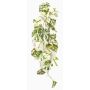 Artificial hanging plant Scindapsus NAVIRT on a stake, green and white, 90cm
