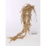 Artificial hanging plant Rhipsalis TJORVEN, spike, glitter, gold, 37"/95cm