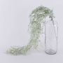 Artificial Tillandsia Usneoides NEAL on spike, glitter, silver, 35"/90cm