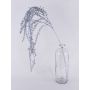 Artificial Rhipsalis branch HASAN, glitter, silver, 4ft/120cm