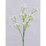Artificial baby's breath CECILIA, white, 26"/65cm, Ø0.4"/1cm