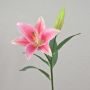 Artificial tiger lily FILICE, pink, 20"/50cm, Ø6.7"/17cm