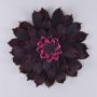 Artificial camellia blossom STEINKA, dark fuchsia, Ø16"/40cm