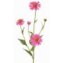 Artificial coneflower BRIANA, fuchsia, 33"/85cm, Ø2.4"-3.9"/6-10cm