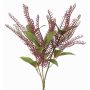 Artificial pieris VILLADS, burgundy, 16"/40cm, Ø5.1"-6.7"/13-17cm