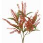 Artificial pieris VILLADS, orange, 16"/40cm, Ø5.1"-6.7"/13-17cm