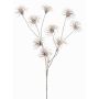 Artificial Clematis seed pod HARWAY, brown, 28"/70cm, Ø2.8"/7cm