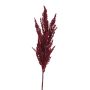 Artificial branch pampas grass panicle THEMBA, burgundy, 31"/80cm