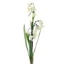 Decorative snowdrop flower ASOMB, spike, white, 18"/45cm