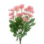 Artificial marguerite LATTIE on spike, pink, 16"/40cm