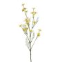 Artificial branch Columbine PORTICO, yellow, 75cm