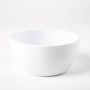 Bowl made of ceramic TEHERAN BRIDGE, white, 3.3"/8.5cm, Ø7.3"/18.5cm