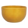 Bowl TEHERAN TOWER made of ceramic, ochre yellow, 5.5"/14cm, Ø10"/26cm