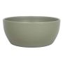 Bowl made of ceramic TEHERAN BRIDGE, olive green matt, 3.7"/9,5cm, Ø10"/24,5cm