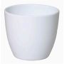 Ceramic pot for plants small TEHERAN BASAR, white, 2.6"/6,5cm, Ø3.3"/8,5cm