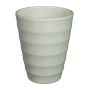 Ceramic flower pot IZEH for orchids, cream, 6.7"/17cm, Ø5.5"/14cm