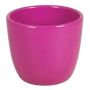 Ceramic pot for plants small TEHERAN BASAR, pink, 2.4"/6cm, Ø3"/7,5cm