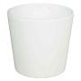 Ceramic pot for orchids BANEH, white, 4.9"/12,5cm, Ø5.3"/13,5cm