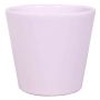 Ceramic pot for orchids BANEH, light pink, 4.9"/12,5cm, Ø5.3"/13,5cm