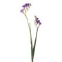 Artificial branch freesia SVERINA, purple, 31"/80cm