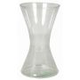 Glass vase LIZ OCEAN, clear, 9"/22cm, Ø4.9"/12,5cm