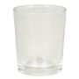 Tea light holder MALI, glass, transparent, 2.6"/6.5cm, Ø2.2"/5.5cm
