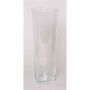 Glass vase AMNA OCEAN, conical, clear, 16"/40cm, Ø6"/15,2cm