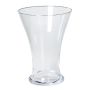 Glass vase DESTAN, clear, 10"/25cm, Ø7"/18cm