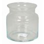 Candle glass HANNA OCEAN, clear, 4.7"/12cm, Ø4.7"/12cm