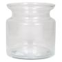 Candle glass HANNA OCEAN, clear, 6"/15cm, Ø6"/15cm