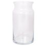Table vase glass HANNA OCEAN, clear, 11"/29cm, Ø6.3"/16cm