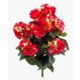 Artificial begonia CATINKA on stick, fuchsia, 12"/30cm