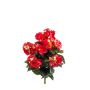 Artificial begonia CATINKA on stick, fuchsia, 12"/30cm