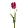 Artificial flower tulip ASUNTA, pink, 18"/45cm