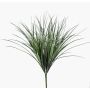 Artificial sedge grass DOMES on spike, green, 20"/50cm