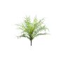 Artificial deer fern CASCOT on spike, green, 10"/25cm