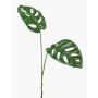 Artificial Philodendron Monstera Deliciosa branch FESTIM, 20"/50cm