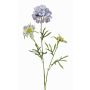 Silk flower scabiosa MONTIE, purple-blue, 30"/75cm